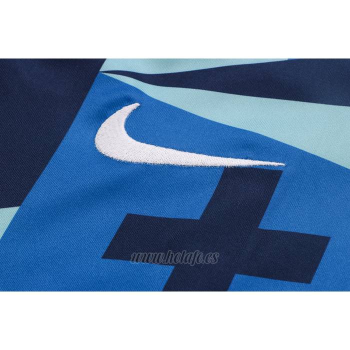 Chandal del Inter Milan Manga Corta 2022-2023 Azul